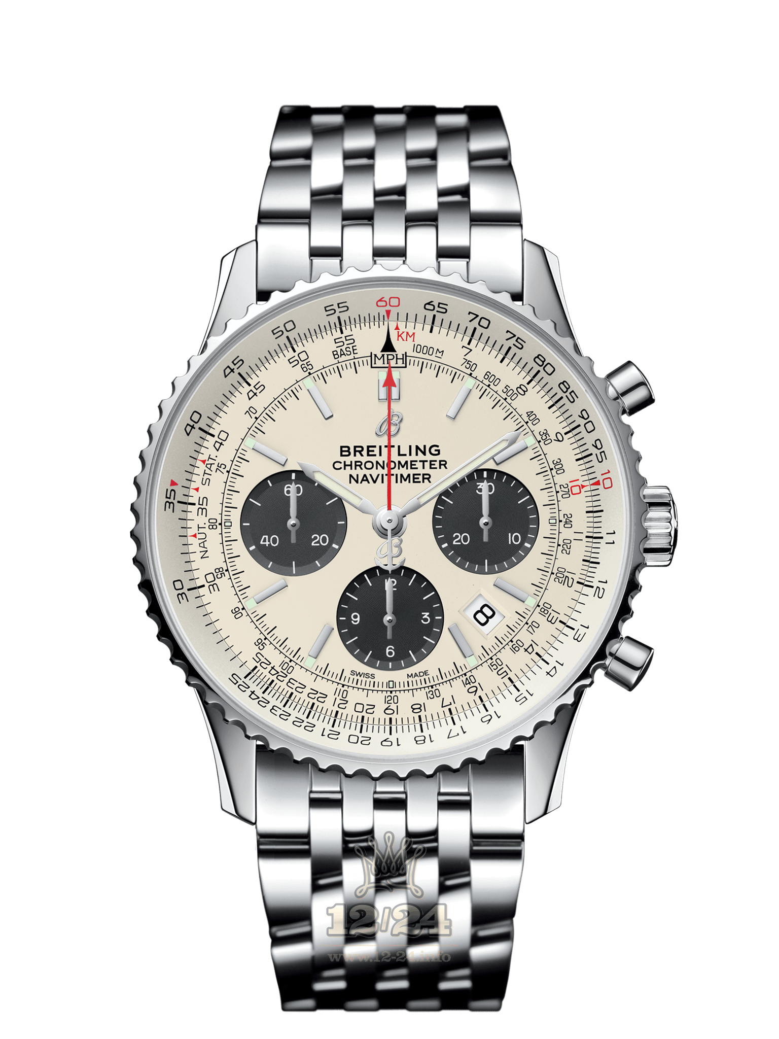 Breitling Navitimer Watch AB012121/CA04/739P/A20BA.1 43 mm Stainless steel Case