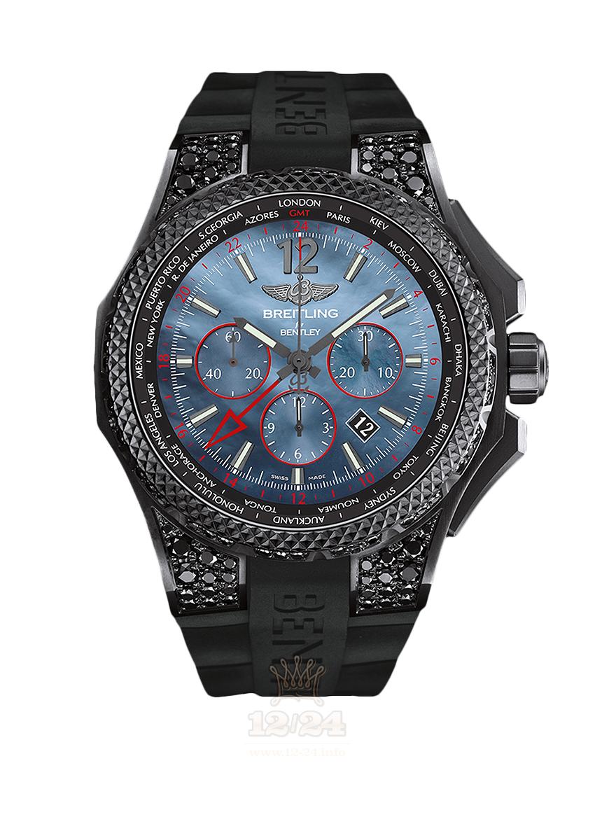 Breitling Breitling for Bentley Watch VB0432AU/BE25/222S/V20DSA.2 49 mm Titanium Case