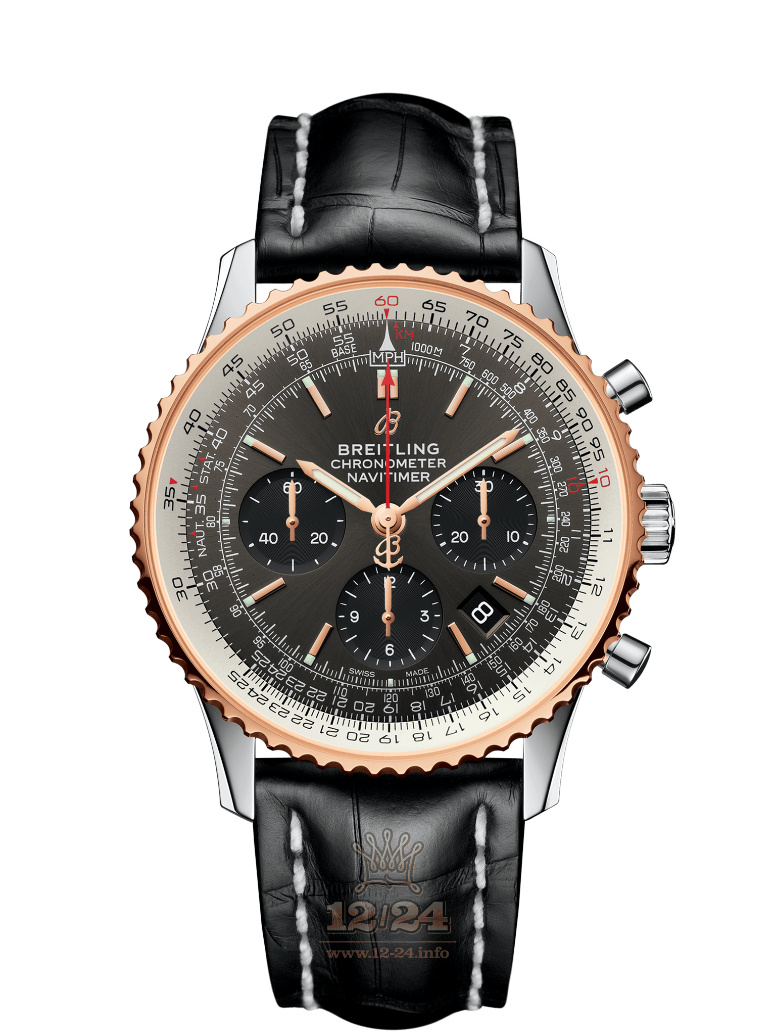 Breitling Navitimer Watch UB0121211F1P1 43 mm Stainless steel Red gold Case